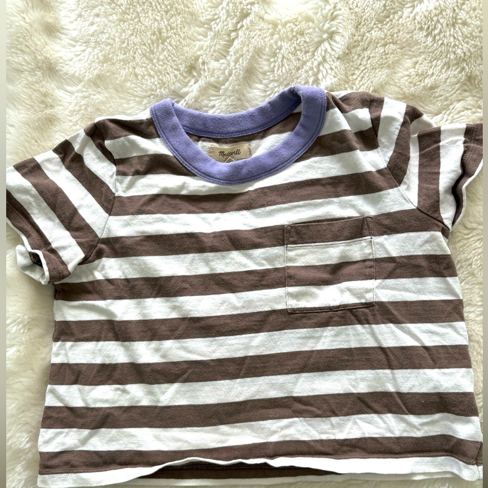 Madewell crop tshirt